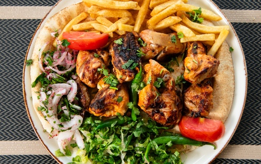 صحن دجاج بالعظم